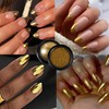 Holographic Mirror Nail Chrome Powder Effect Metallic Dust Sequins UV