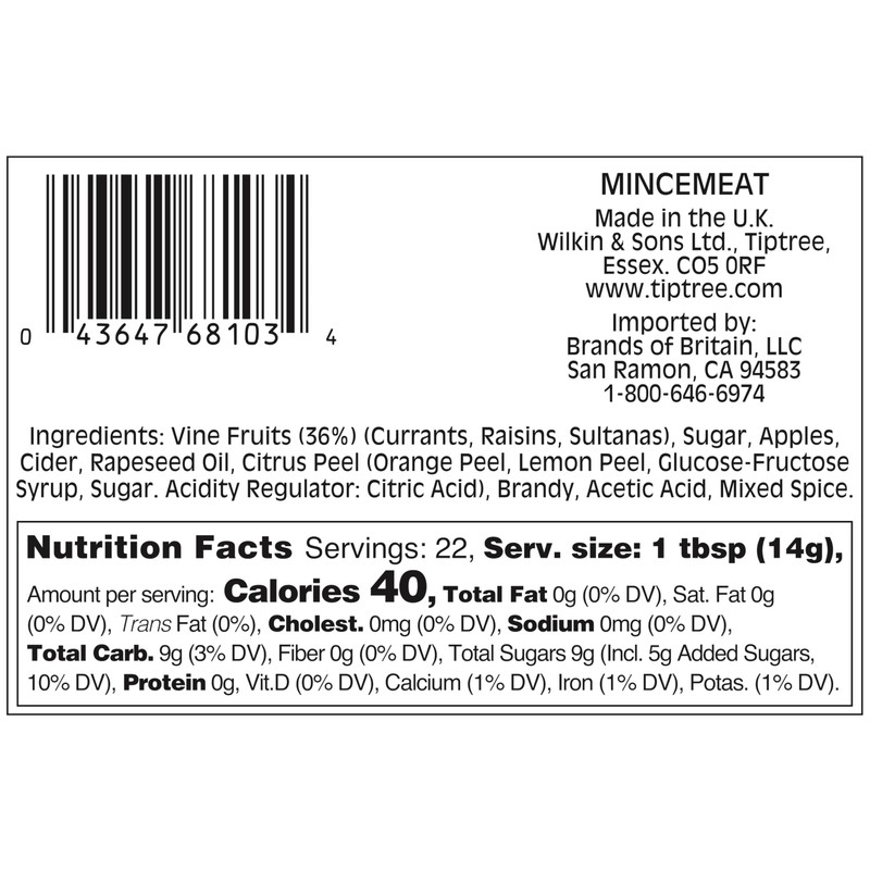 Tiptree Mincemeat, 312 Gram