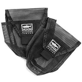 LAMSON | Medium Mesh Reel Bag | Reel-On Rod Protection | TPU Coated | Velcro Closure