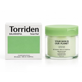 Torridon Toriden Balanceful Cica Toner Pad 60 sheets 1 / 토리든 밸런스풀 시카 토너 패드 60매 1개