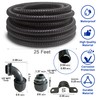 (1/2" Dia * 25 Feet) Yariwiz Black Special Extra Flexible