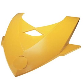 Ski-Doo Snowmobile New OEM Hood Body Panel REV-XP Yellow, 517303598, 517304529