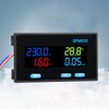 Digital Voltmeter Ammeter Panel 8 in 1 Multifunctional Power Meter