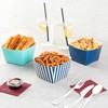 Restaurantware Bio Tek 5.3 x 5.3 x 3.3 Inch Popcorn