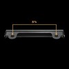Black Mountain Flip-Up License Plate Holder Winch Roller Fairlead Hinge