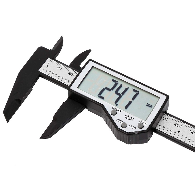 KATSU Digital Vernier Caliper 150mm 6 Inch, IP54 Water Splash