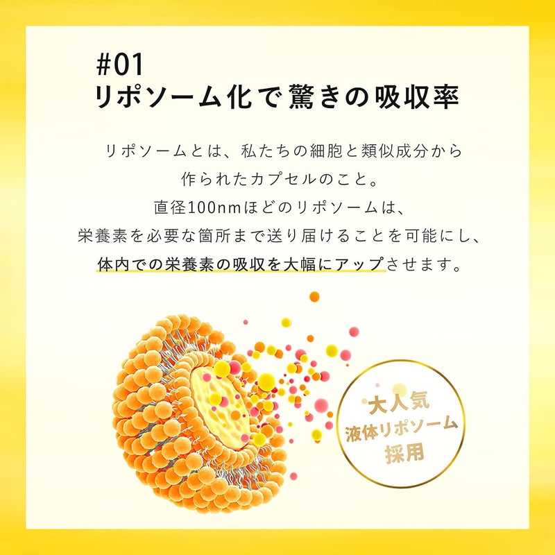 Lipo･Colla（リポコラ）リポソームコラーゲン 国産 高濃度液体コラーゲンドリンク GABA テアニン ビタミン (30包入り)