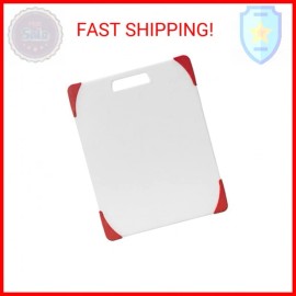 Farberware Nonslip Plastic Cutting Board, 11-Inch-by-14-