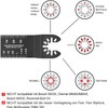 31 Pack Oscillating Saw Blades, High Carbon Steel Mix Oscillating