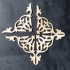 Wooden Ornament - Crafts and Decoration (18 x 18 cm,