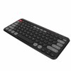 Compact Round Keycaps Mini Keyboard Wireless Bluetooth 2.4G Dual Mode