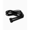 Cuerda Para Saltar Sportisimo - Ajustable Ejercicio Brincar Color Negro