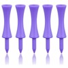Zivisk Purple Golf Tees Plastic 57MM 100 Count Long Castle