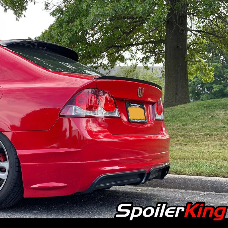 SpoilerKing Rear Lip Trunk Spoiler 244L (Fits: Honda Civic 2006-2011