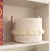TIMEYARD TIMEYARD Small Woven Storage Baskets Cotton Rope Decorative Hamper