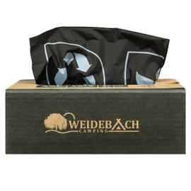 Weidebach® Pack of 44 Biodegradable Toilet Bags, 45L Toilet Bag, Camping Toilet, 100% Waterproof Camping Toilet Bag, Emergency Toilet Bag for All Standard Camping Toilets