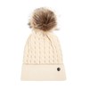 HEYO HCD005 Women's Hat with Faux Fur Bobble Hat Winter