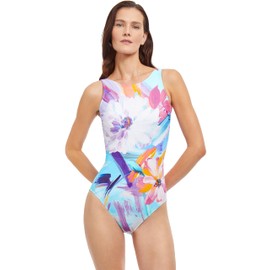 Gottex Women's Standard La Vie Est Belle Mastectomy One Piece, Multi
