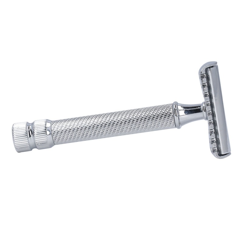 Double Edge Safety Trimmer Washable Zinc Alloy Manual Clipper Handle