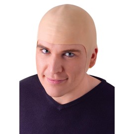 Bristol Novelty MD143 Bald Head, Mens, Beige, One Size
