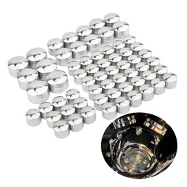 62PCS Motorcycle Bolt Covers Engine Head Bolts Toppers Cap for Harley 2018-2024 Softail Street Bob Lowrider Breakout Touring 2017-2024 Road King Street Glide Road Glide Electra Glides (Chrome)