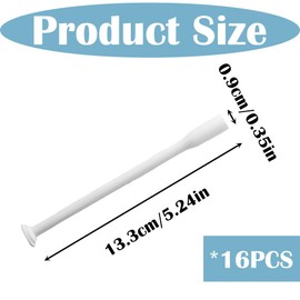 16 Pcs Disposable Suppository Applicator Portable Personal Vaginal Applicators Individually Packaged Pessary Applicators for Private Gynecological Care Assistant Tubes