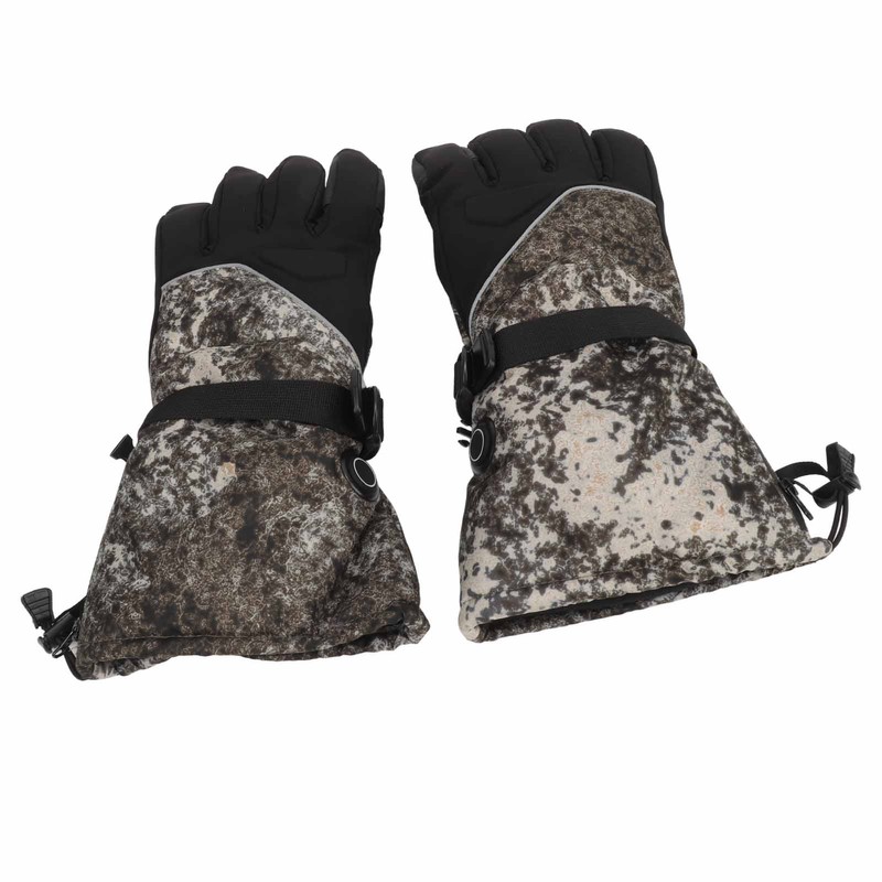 Electric Thermal Gloves Polyester Adjustable Temperature Anti Slip Touch Screen