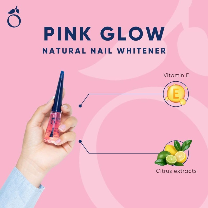 Herome Combi-Pack Natural Nail Whitener Pink Glow & Nail Whitener