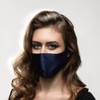 Pure Mulberry Silk Face Mask with Nose Wire 2 layers.