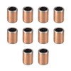 sourcing map Oilless Bushings Pack of 10 Plain Bearings 4mm