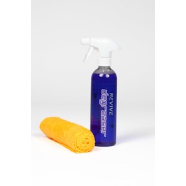 Revive Degreaser - Professional Drivetrain/Chain Cleaner- Foaming Sprayer Bottle 16oz - Edgless Microfiber Included