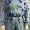 SAMSFX Adjustable Fishing Wading Belt Wader Belts for Surf Casting