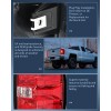 Nilight Taillight Assembly for 2014-2019 Chevy Silverado 1500 2500 HD