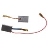 vhbw 2 x Carbon Brush Motor Carbon Abrasive Carbon 16.5