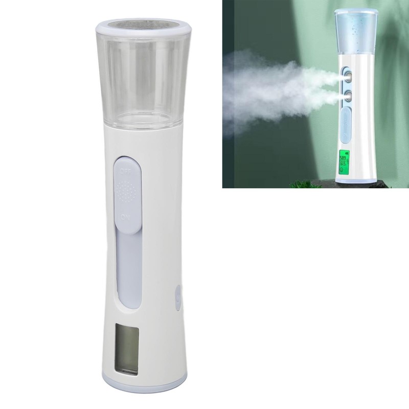 Double Headed Nano Facial Steamer Moisturizing Hydrating Face Sprayer With