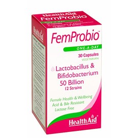 HealthAid HealthAid FemProbio - Probiotics - 30 Vegetarian Capsules