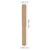 Diamond Router Bits Golden Brazed Straight Shank for Edge Cutting