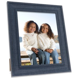 Lawrence Frames Blue Wood Frame - Dayton Denim Blue 8x10