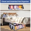 AOODA Hat Storage for Baseball Caps, Large Holds up to