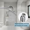 Rain Shower Head, Katezon High Flow Rainfall Showerhead Stainless Steel,