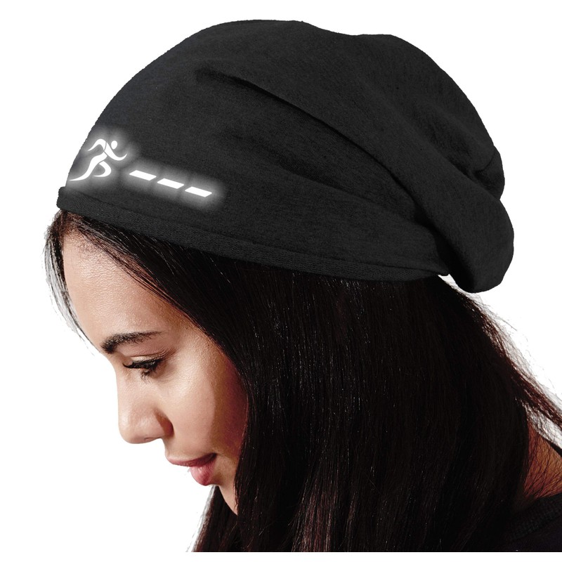 Running Hat Men Women Sports Hat Reflective for Running Jogging