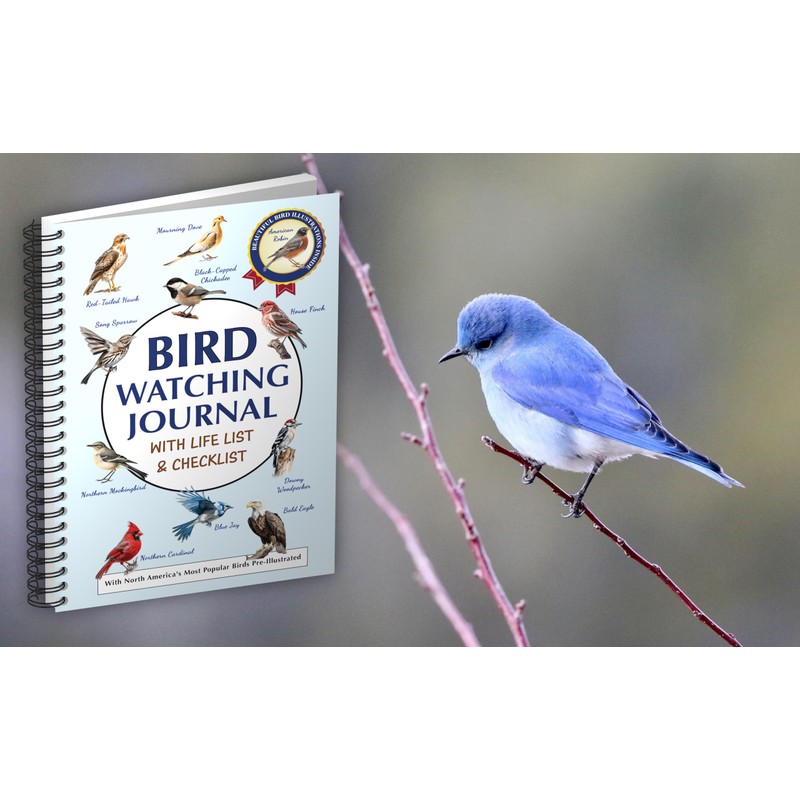 Bird Watching Journal with Life List & Checklist - Improve