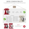 HOMGEN 2PCS Splatter Guard Covers for 4.5 and 5QT KitchenAid