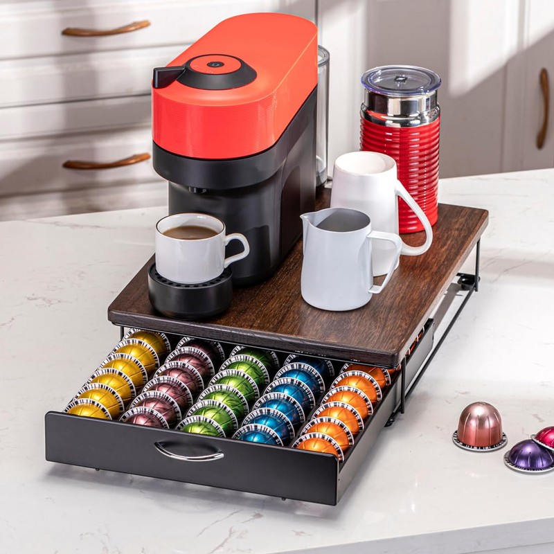 Flagship for Nespresso Pod Holder Vertuo Pod Drawer Coffee Pod