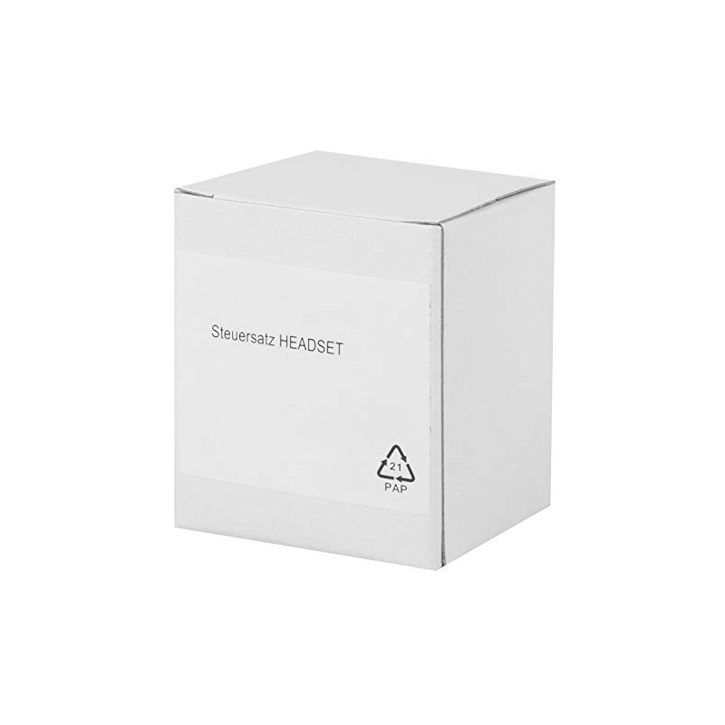 1 1/8 2 WAY Headset Assembly ged. Black 30.0 mm