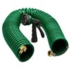 AUTOMAN Coil Garden Hose 50 ft, EVA Curly Water Hose