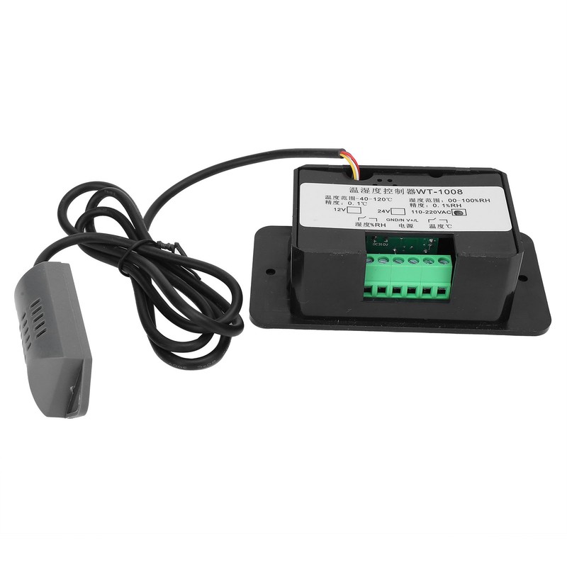 Temperature and Humidity Controller Digital Display Greenhouse Switch WT-1008 110-220VAC