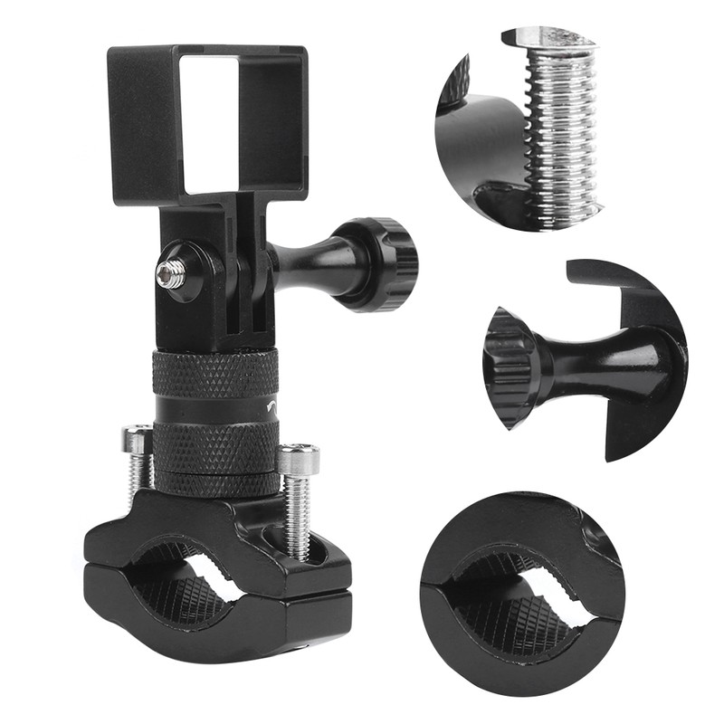 360 Degree Bicycle Motorbike Handlebar Pipe Clamp Bracket for Osmo
