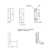 SO-TECH Zilly Modern Folding Clothes Hanger 80 x 20 /