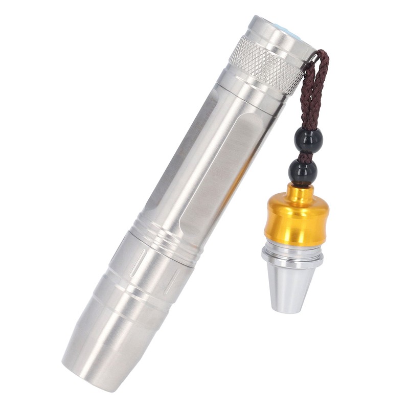 Identification Flashlight 3LED 3 Color Modes High Brightness Pocket Jade